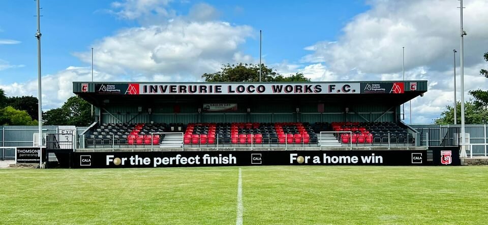 Inverurie Locos v Aberdeen XI